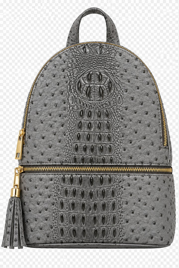 Grey crock bag